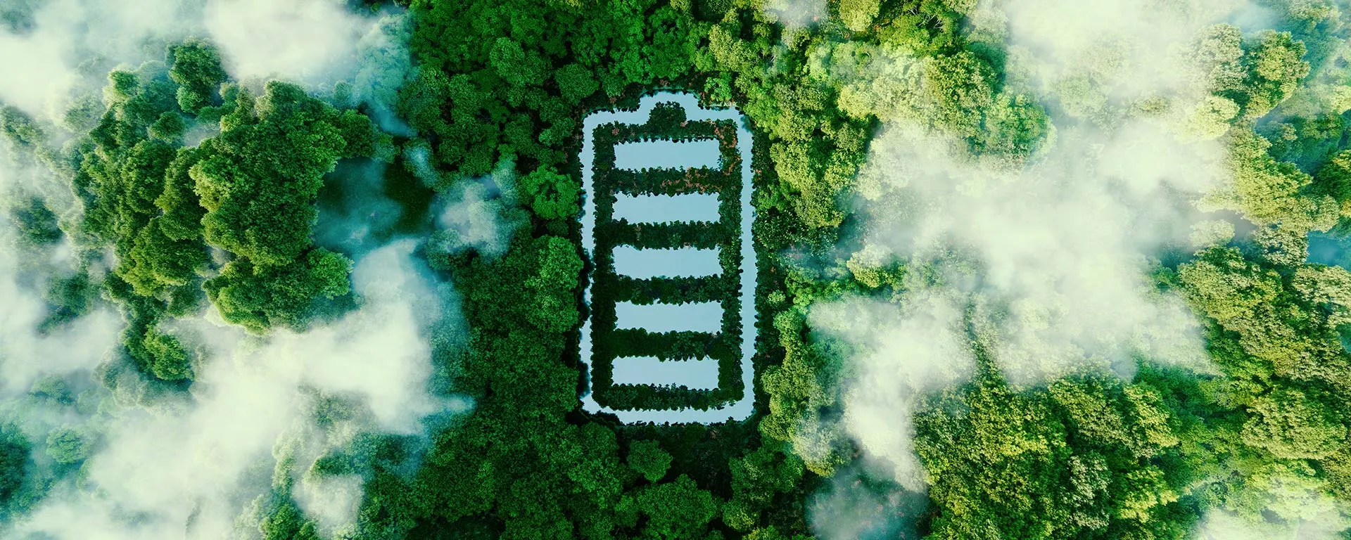 Symbolbild: Lithium-Batterie im Wald