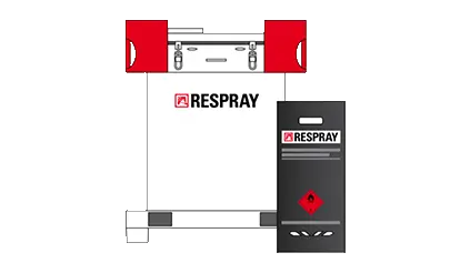Spraydosen Sammelboxen RESPRAY