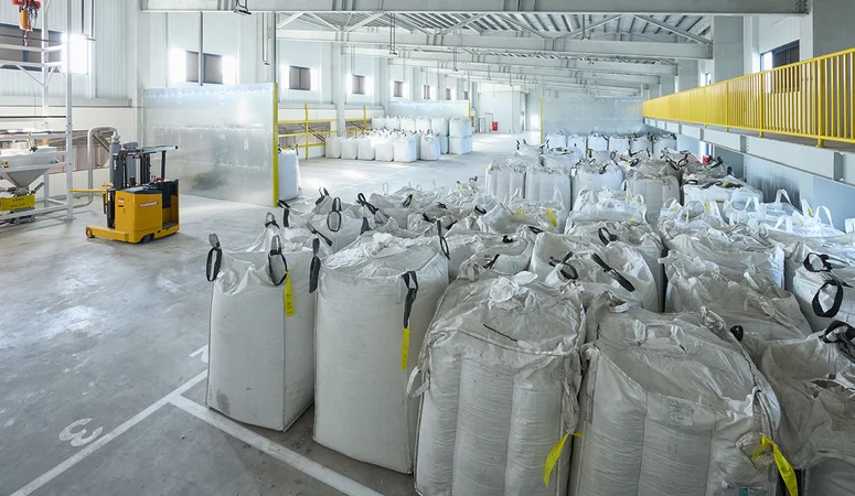 BigBag Lager für Gefahrstoffe der REMONDIS