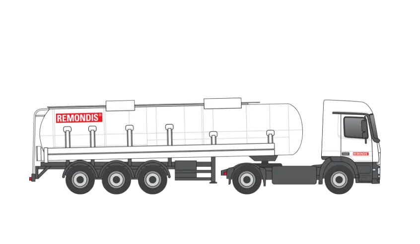 A picture of a semi-trailer