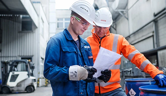 Drums and containers for storing hazardous waste
