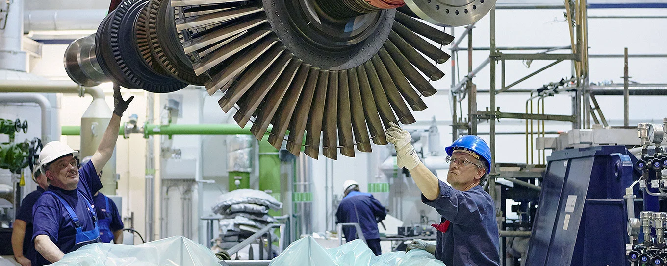 Industrial service for heavy industry