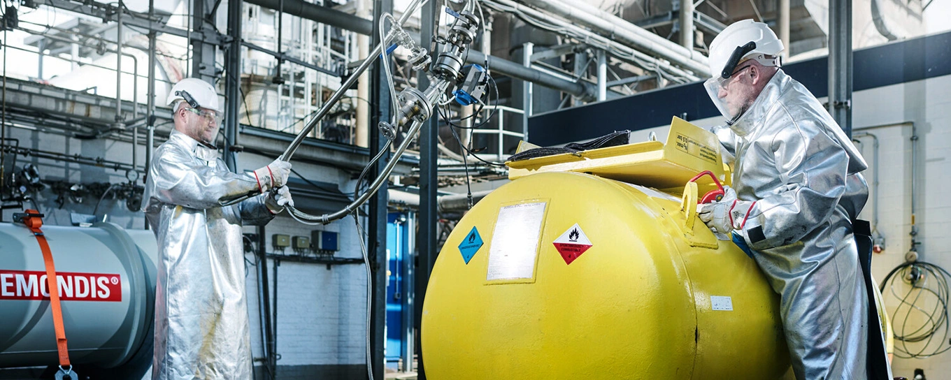 Disposing of chemicals with RENOX