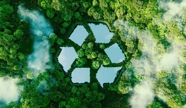 Klimaschutz geht nur mit Kreislaufwirtschaft (Symbolbild)