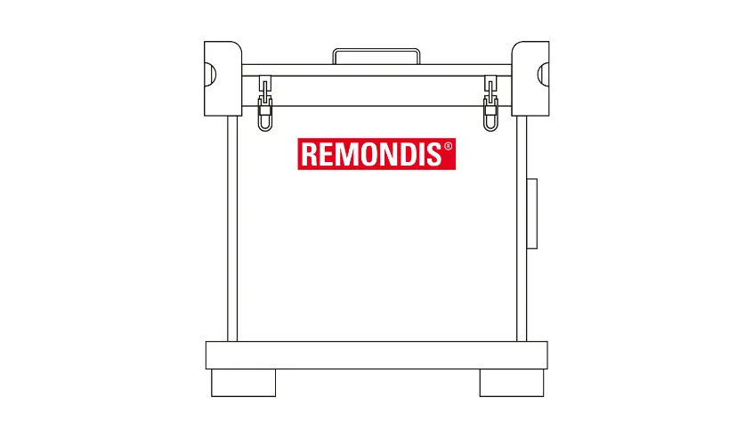 Abbildung ASP-Sicherheitsbehälter