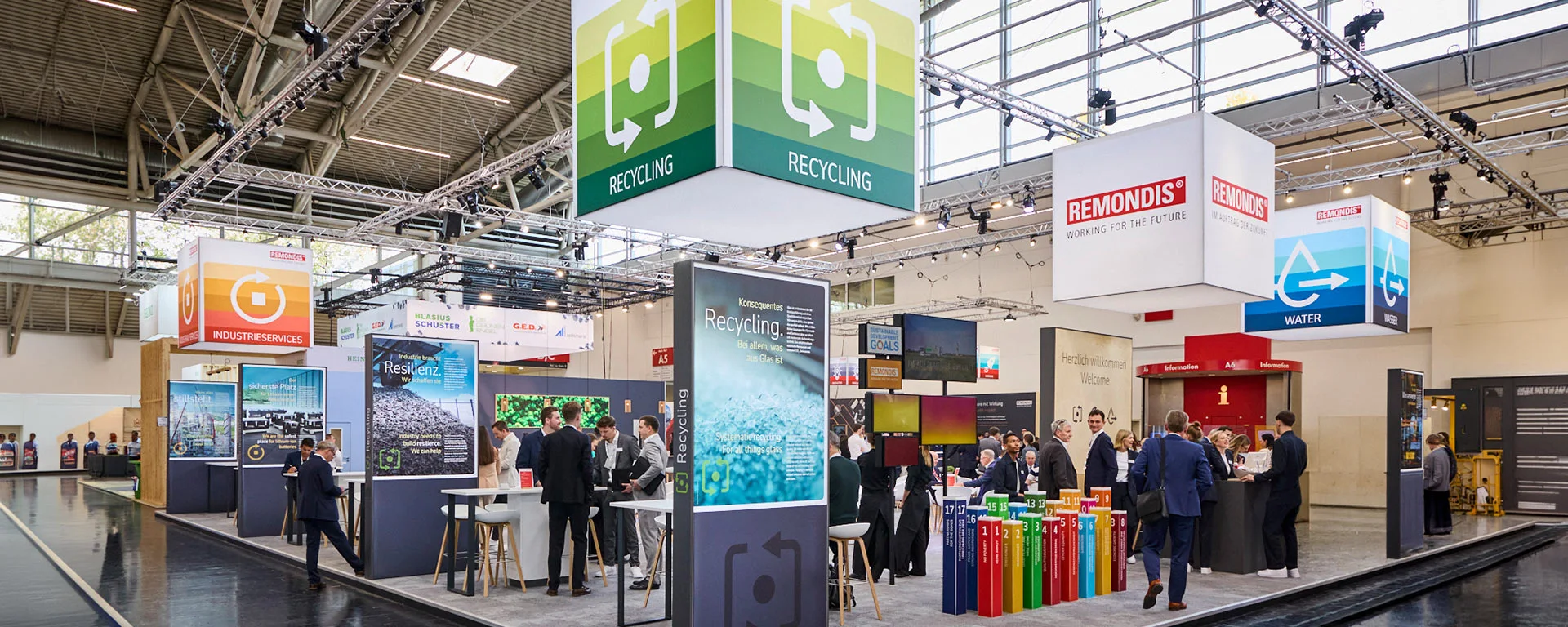 Stand der REMONDIS-Gruppe auf der IFAT 2026