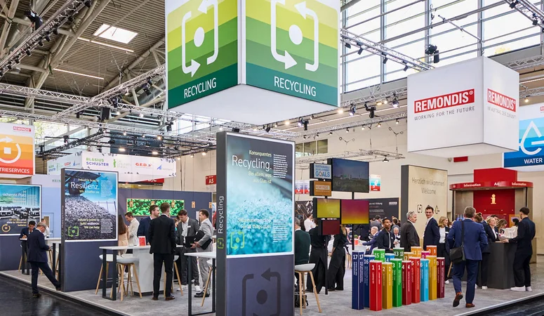 Stand der REMONDIS-Gruppe auf der IFAT 2026