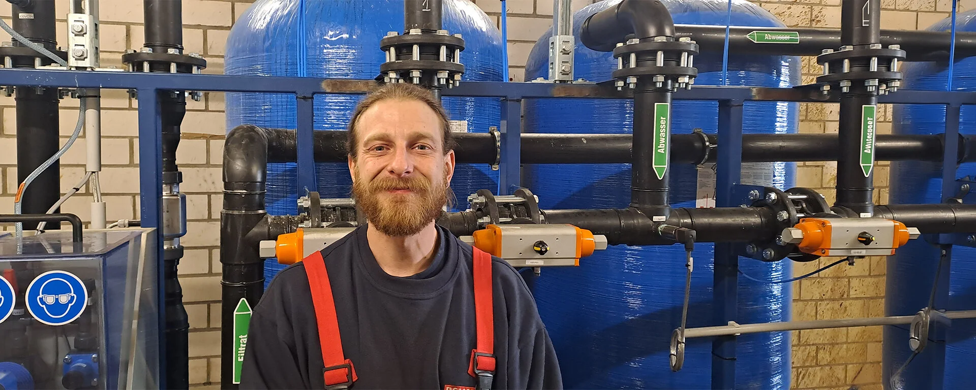 Dennis Trappmann, Quereinsteiger als Produktionsfachkraft Chemie