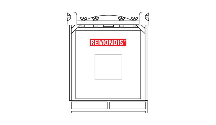 A picture of an ASF container