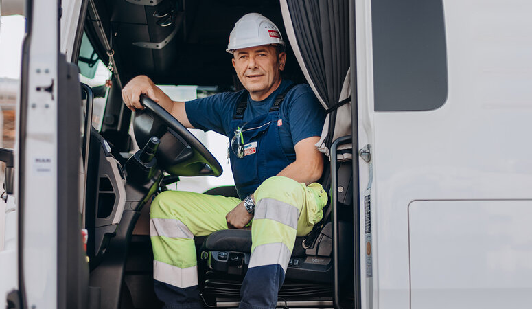 Berufskraftfahrer bei REMONDIS Industrie Service
