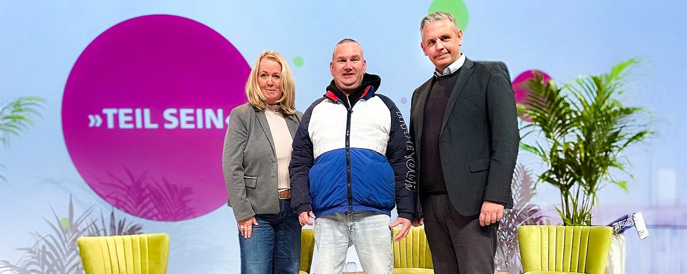 Podiumstalk zum Inklusionsplan Niedersachsen Moderatorin, T. Kussin, C. Deing (lnr)