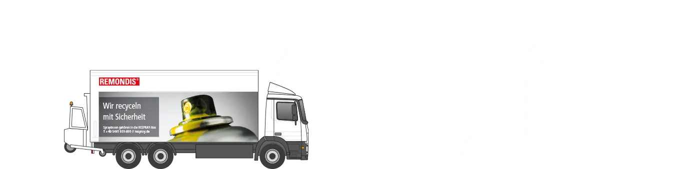 Aerosol can recycling logistics
