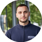 Portrait Ismael Auszubildender REMONDIS Industrie Service